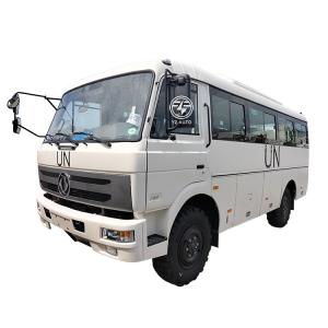 China 4 Wheel Drive Off Road Coach Bus Luxury 10-19 Seater Sightseeing Bus for All Terrain wholesale