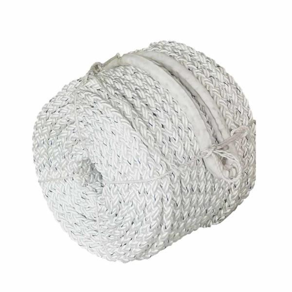 PP Diamond Braid Polypropylene Rope , 3 Strand Polypropylene Rope Well Shock
