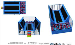 China 44M2 Small Size Amusenment Trampoling/ Indoor Trampoline Made in China with Good Quality wholesale