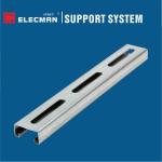 Long Slotted 41 X 41 Slotted Channel 41 X 21 Slotted U Channel Hot Dipped