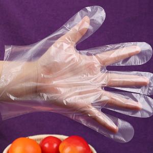 China Household Cleaning Barbershop Pe Glove / Disposable Cooking Wash Plastic Gloves wholesale