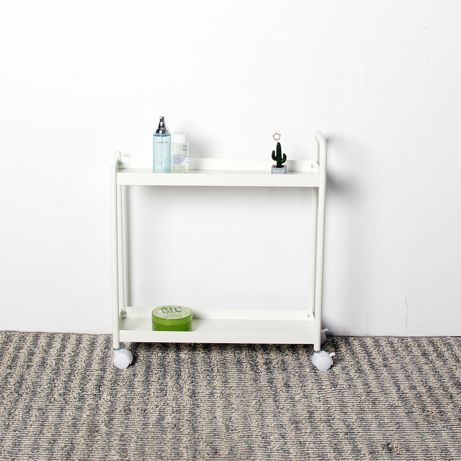 Modern Style 3 Layers Metal Storage Rack Kitchen Trolley for Home Product Performance