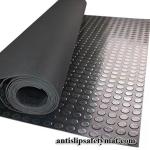 4 MM Thick Stud Coin Rubber Garage Floor Runner Rolls