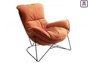 China Bowed Feather Cushion Unfolder 0.7cbm High Back Sofa Chair on sale