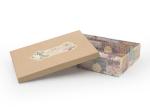 Eco-friendly kraft Paper Gift Box with lid Packaging Gift Box for Shirt /