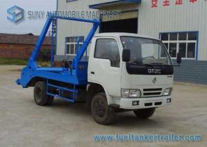 China Small Swing Arm Garbage Trucks 4x2 Two Axles Dongfeng 2 Tons wholesale