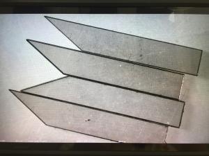 China Ultra Thin Diamond Surgical Blades CVD Diamond Scalpel 110 Orientation 2PT 6.5*1*0.2 wholesale