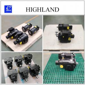 China High Displacement Hydraulic Concrete Mixer Piston Pumps Highland wholesale