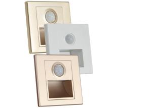 China Motion Sensor Night Light Wall Socket 1.5 Watt LED Recessed wholesale