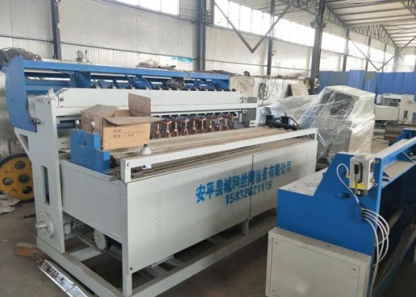 Quality 3 - 5mm Wire Construction Mesh Welding Machine High Speed Production And Strong Welding for sale