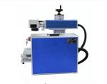 20/30 watt Fiber laser peeling & etching machine on stainless steel and plastic