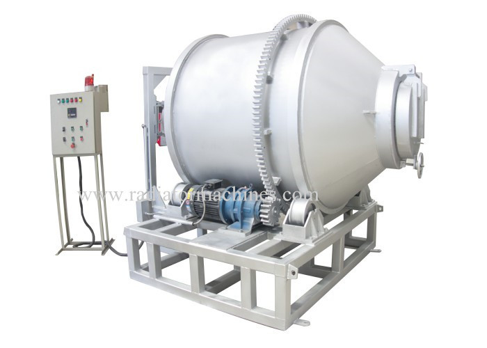 Rotary Type Zinc Metal Melting Furnaces 2000 Kgs Capacity Diesel Oil