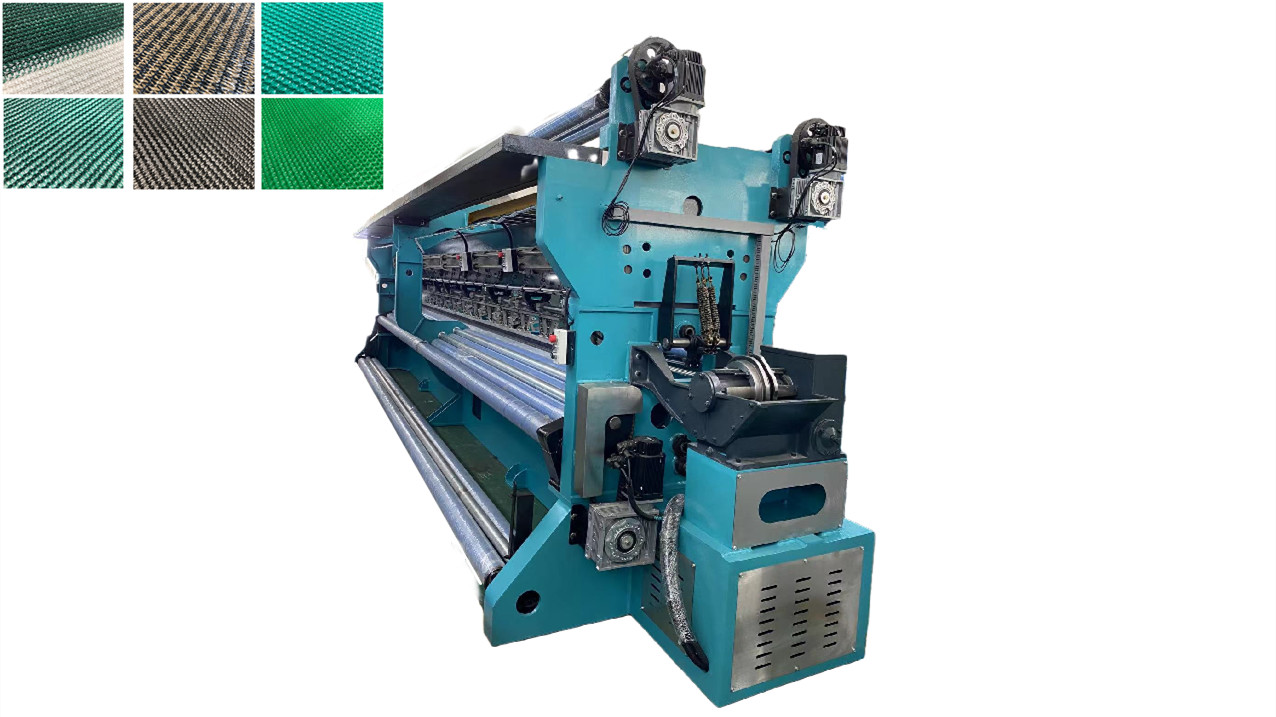 HDPE Material Shade Netting Manufacturing Machine