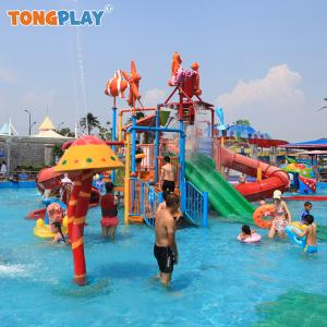 China Size and Color Customized Water Village Combination for Children's Fun Water Amusement Equipment Outdoor Park Water Playground wholesale