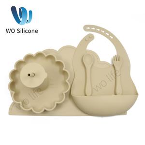 China Waterproof BPA Free Self Feeding Silicone Tableware With CPC wholesale