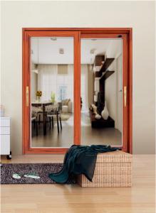 China Sound Proof Grill Aluminum Alloy Door Sliding Glass Folding Door System wholesale