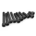 Black Socket Cap Head Wheel Lug Bolts Carbon Steel Material Easy Installation