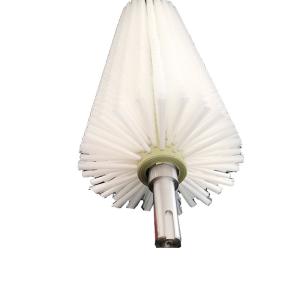 China Custom Industrial Rotating Brushes Cleaning Cylinder Center Roller Brush wholesale