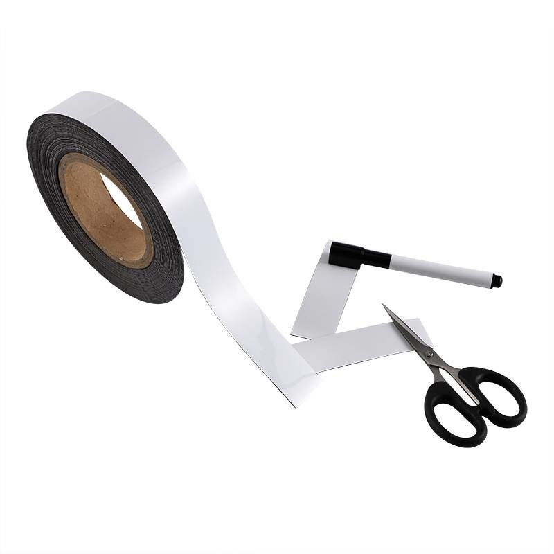 Durable Magnetic Whiteboard Sticker Dry Erase Magnetic Strip Roll Erasable