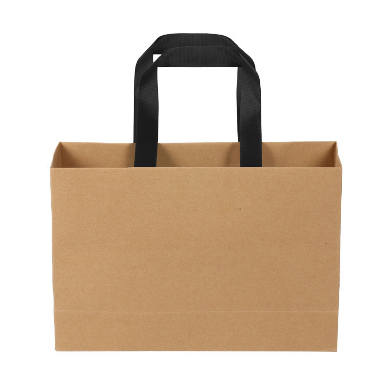 CMYK Recycled Paper Gift Bag , OEM ODM Clothes Shopping Bag