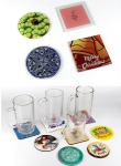 Tempered Glass Square Sublimation Coasters For Sublimation Heat Transfer