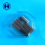Octagonal Custom Nut Meat Cubilose 15oz Clear PET Box