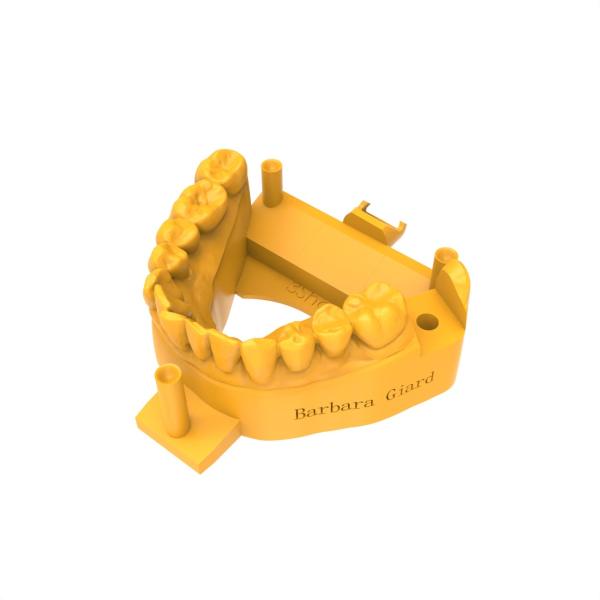 Orange Yellow High Precision Dental Light Planting Model Resin for 405nm Band