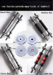 sets 50kg electroplating adjustable weight lifting dumbbell barbell
