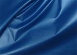 Blue Taffeta Waterproof Fabric , Comfortable Hand Feel 70d Nylon Taffeta Fabric