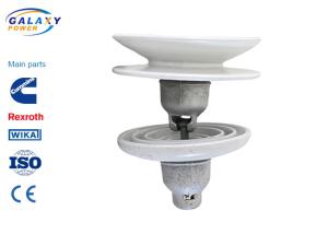 China Standard Anti-pollution Suspension Porcelain Insulators Overhead Line Power Accessories wholesale