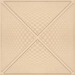 Commercial Artistic Ceiling Tiles Wind Mill 300 x 300mm For Bathrooms Decoration
