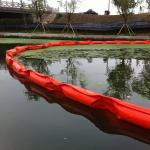 Woven Geotextile Silt Curtain PVC Floating Turbidity Curtain For Sea Environment