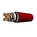 3.3/6.6KV Medium Voltage Power Cables galvanized steel wire PE sheath 3x70mm2