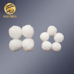 Washable Wastewater Filter Media / Swimming Pool Filter Balls Fiber Back Filler