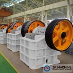 Cobblestone Jaw Crusher Equipment High Reliability Even Output Granularity