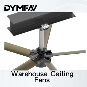 China 95 RPM Industrial Large Ceiling Fan Large Workshop HVLS Energy Saving Ceiling Fans wholesale