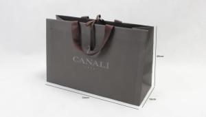 China Silk Screen Printing Personalized Paper Bags Formal Wear Suit Luxury Paper Bags wholesale