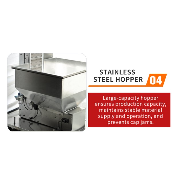Automatic Cap Sorting Elevator with 20-130mm Cap Diameter, 0.37KW Motor Power, and Food-Grade 304 Stainless Steel Construction