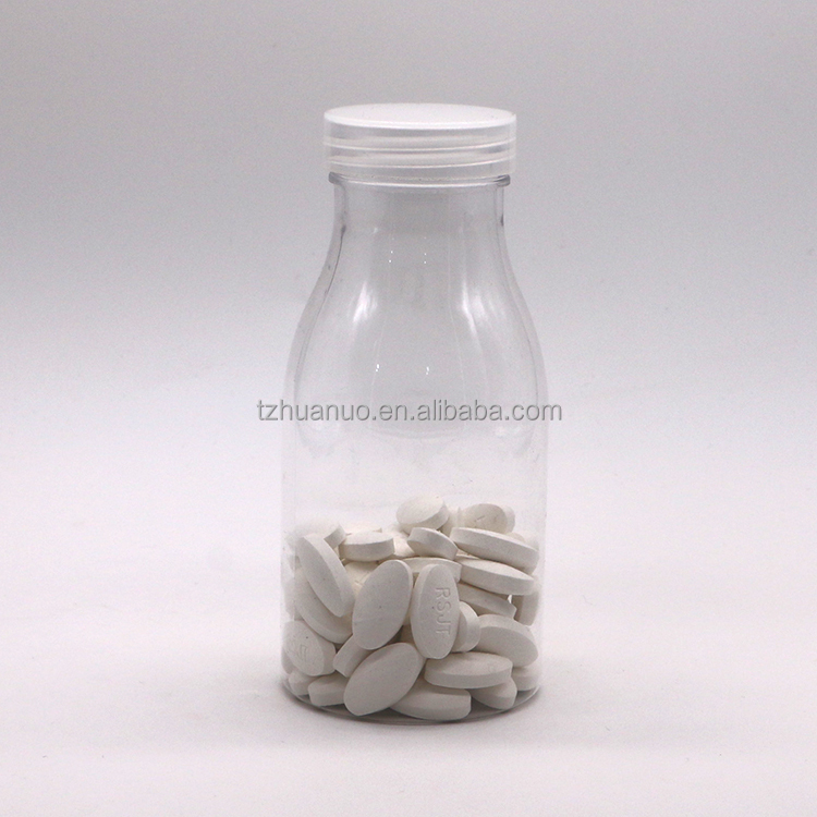 Industrial Medicine 325mL PET Plastic Bottle for Solid Tablets and Food Jar