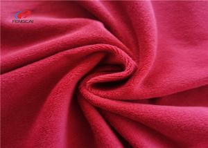 China Super Soft 100% Polyester Minky Plush Toy Fabric 220GSM wholesale