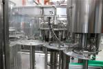 Piston Vacuum Milk Bottle Filling Machine Medium Size With Belt Conveyor