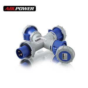 China IP67 3 Way 16A 220V Splitter Y multi plug socket wholesale