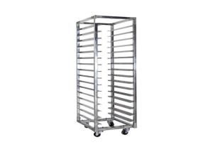 China RK Bakeware China 15 Trays Stainless Steel Baking Tray Trolley Bread Oven Baking Rack wholesale