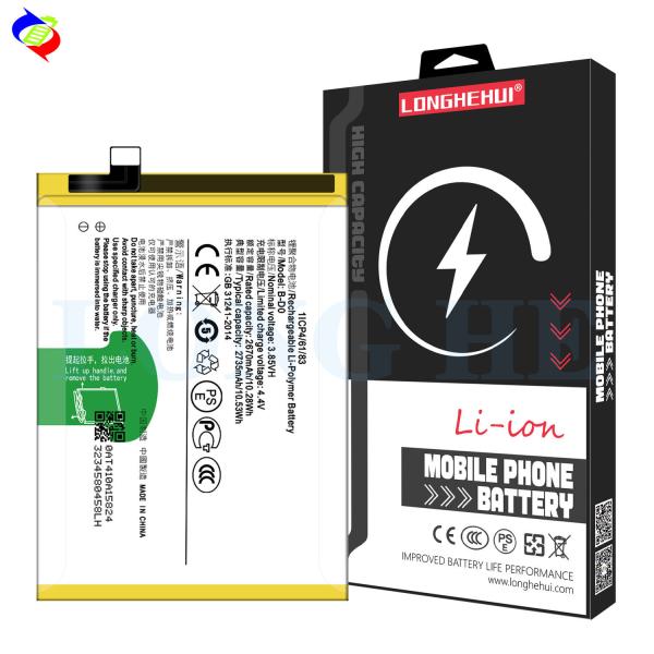 2735mAh Capacity B-D0 Y67L Li-ion Polyer Rechargeable Battery for vivo Y67 ODM
