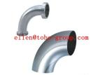 Butt Weld Fittings Equal Shape and Welding Connection Sanitary Steel 90 Deg