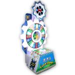 Lucky Gear Lottery Ticket Kids Arcade Coin Game Machine Fiberglass Material