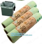 100% compostable plastic fruit bags,PLA bag of fruit, cornstarch biodegradable