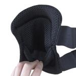 Universal Body Protection Black Elbow and Knee Guards with Flexibility in Black