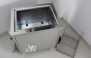 China Fast Food Stainless Steel Soak Tank Chemical With Heater On / Off Indicator Light wholesale