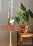 Wholesale 4 Sets colorful Macrame Plant Hanger Indoor Outdoor Hanging Planter